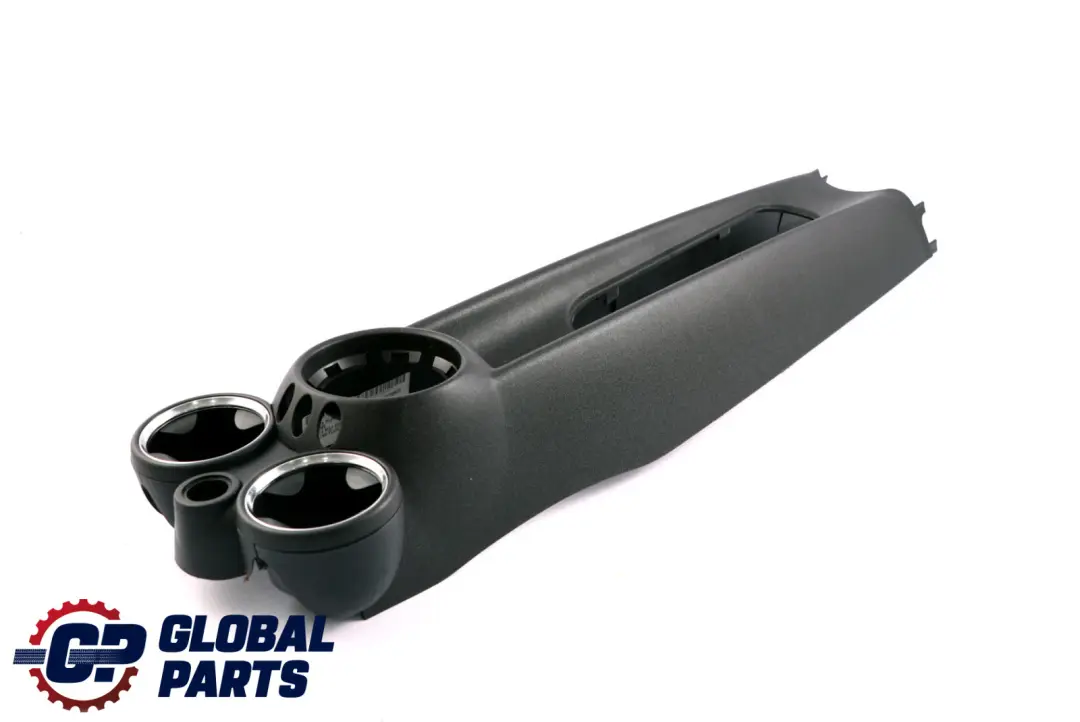 BMW Mini Cooper One R55 R56 Centre Console Chrome Trim Cup Holder Carbon Black - SKU rhd-2752927-1 - Part number 2752927