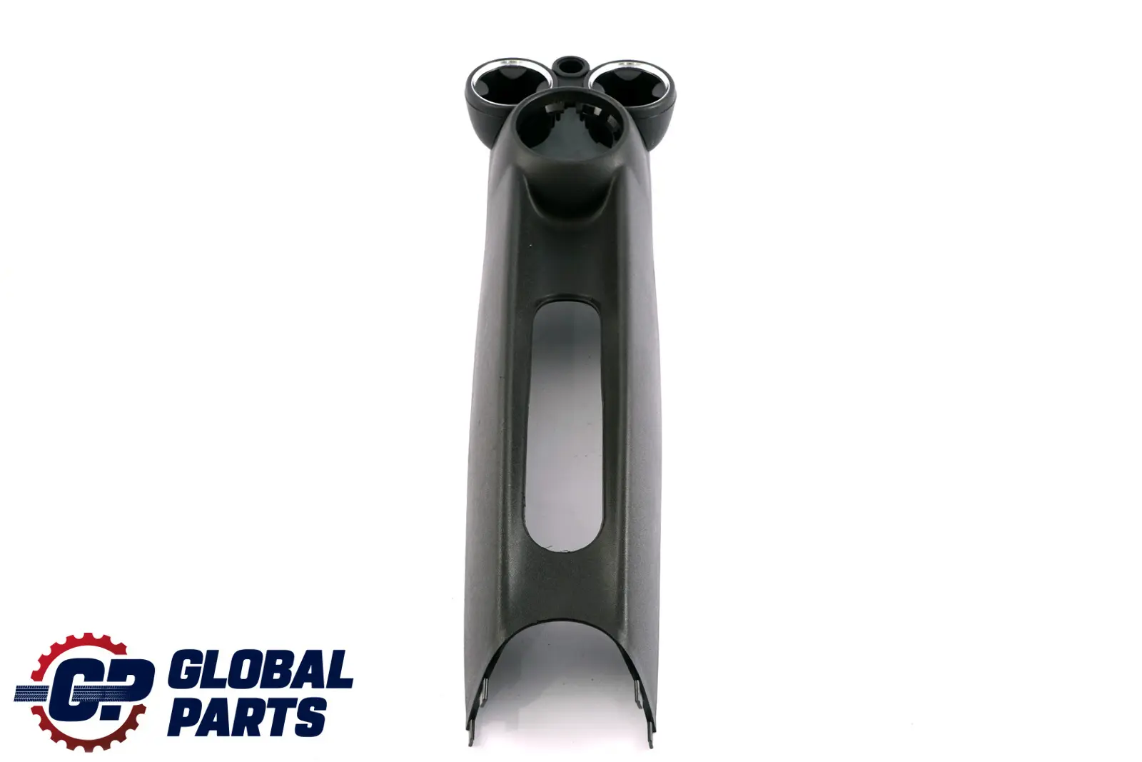 BMW Mini Cooper One R55 R56 Centre Console Chrome Trim Cup Holder Carbon Black