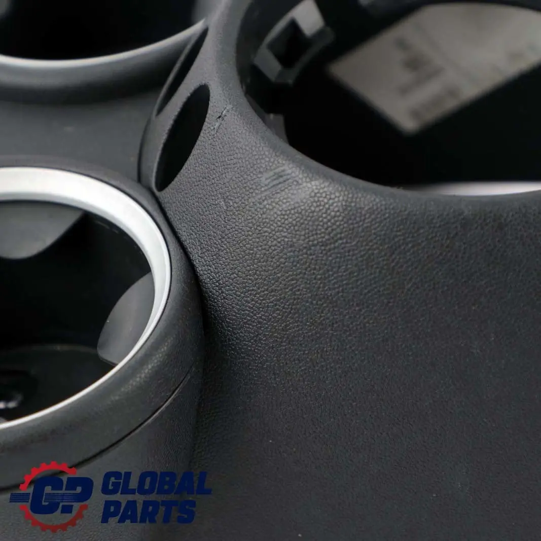 BMW Mini Cooper One R55 R56 Centre Console Trim Cup Holder Carbon Black - SKU rhd-2752927-3 - Part number 2752927