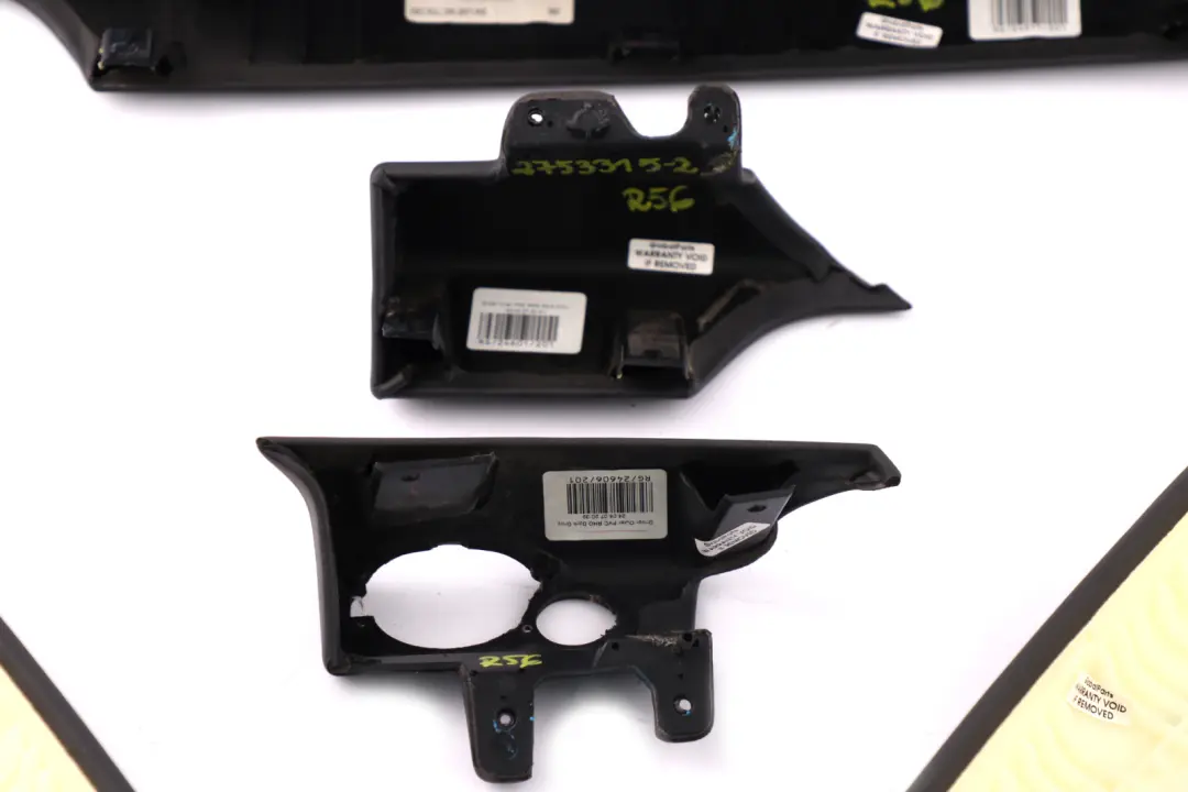 Dashboard Dash Lower Trim Cover Set Kit Dark Grey to BMW MINI Cooper One 2 R56 with Part number 2753315 BMW MINI Cooper One 2 R56 Dashboard Dash Lower Trim Cover Set Kit Dark Grey - SKU rhd-2753315-2 - Part number 2753315