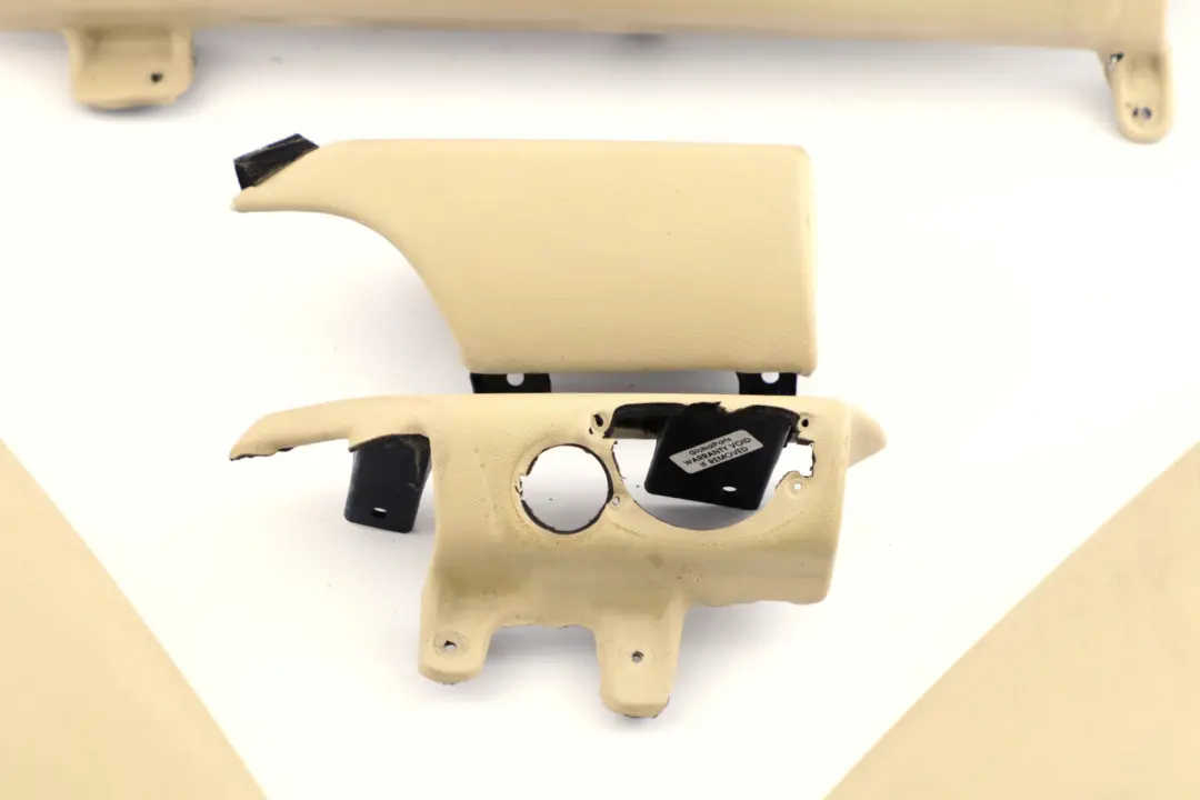 Dashboard Dash Lower Trim Cover Set Kit Cream White to BMW Mini Cooper 10 R56 R57 with Part number 2753317 BMW Mini Cooper 10 R56 R57 Dashboard Dash Lower Trim Cover Set Kit Cream White - SKU rhd-2753317-10 - Part number 2753317