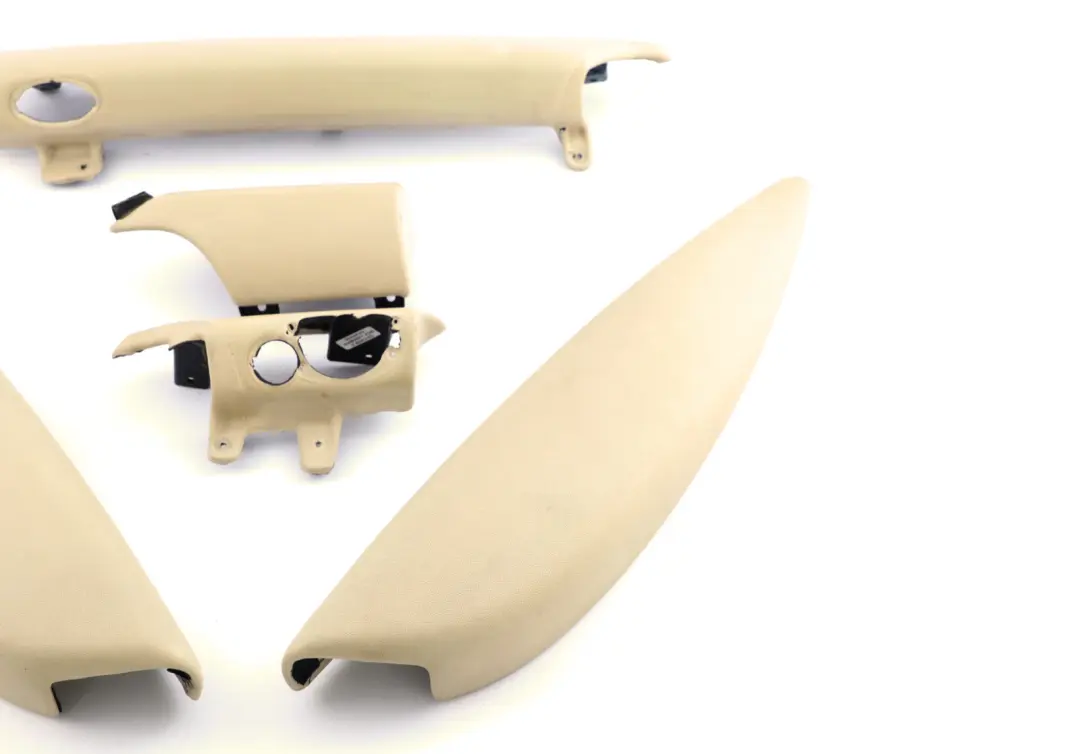 Dashboard Dash Lower Trim Cover Set Kit Cream White to BMW Mini Cooper 10 R56 R57 with Part number 2753317 BMW Mini Cooper 10 R56 R57 Dashboard Dash Lower Trim Cover Set Kit Cream White - SKU rhd-2753317-10 - Part number 2753317