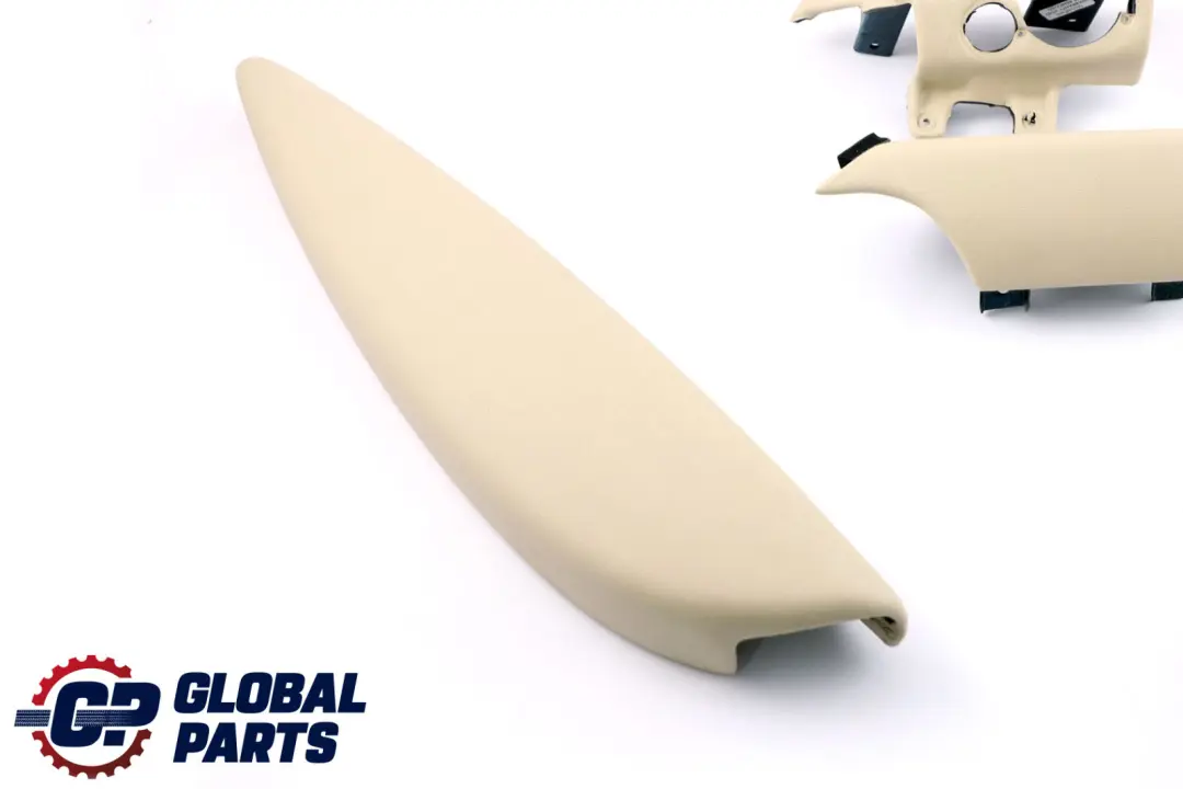 BMW Mini Cooper 6 R56 R57 Dashboard Dash Lower Trim Set Kit Cream White - SKU rhd-2753317-6 - Part number 2753317