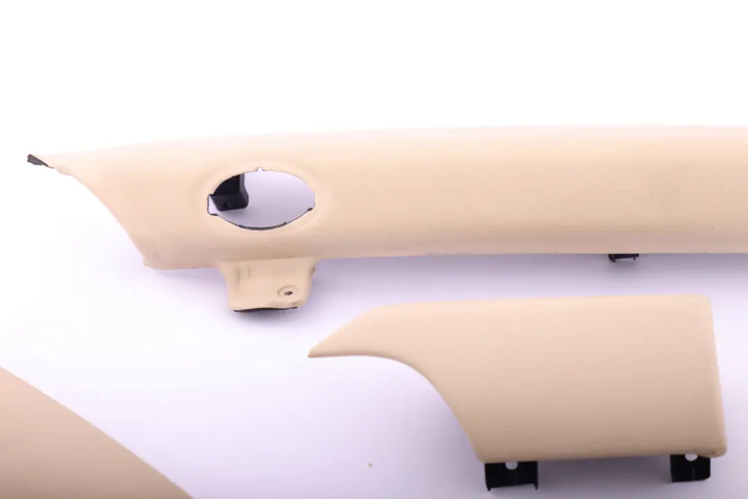 BMW Mini Cooper 9 R56 R57 Dashboard Dash Lower Trim Set Kit Cream White - SKU rhd-2753317-9 - Part number 2753317
