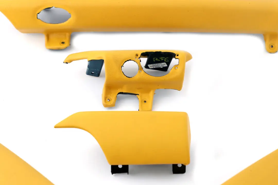 Dashboard Dash Lower Trim Cover Set Mellow Yellow to BMW Mini Cooper One R55 R56 with Part number 2753323 BMW Mini Cooper One R55 R56 Dashboard Dash Lower Trim Cover Set Mellow Yellow - SKU rhd-2753323-1 - Part number 2753323