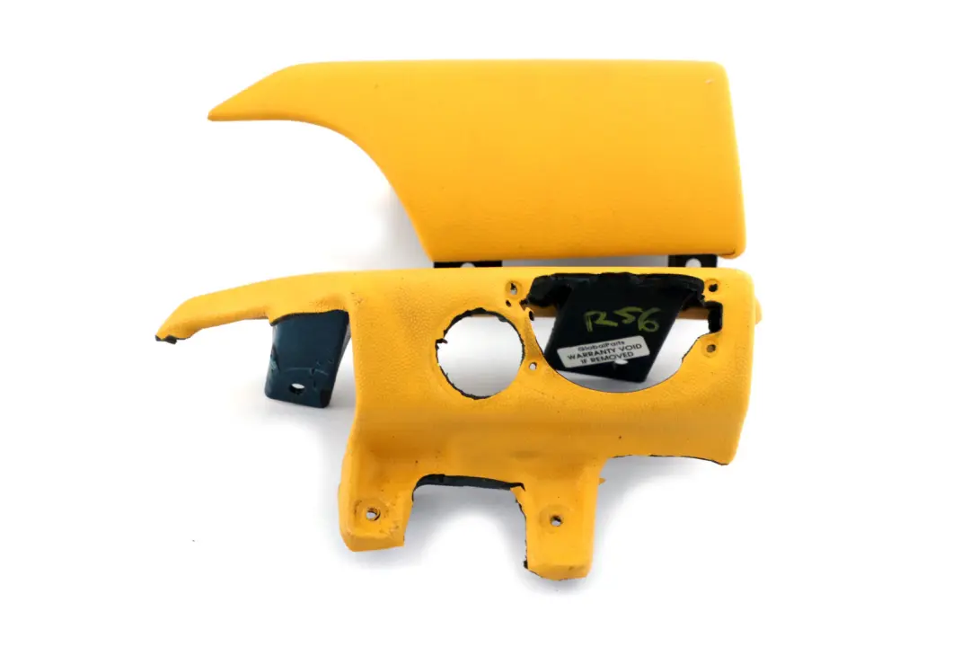Dashboard Dash Lower Trim Cover Set Mellow Yellow to BMW Mini Cooper One R55 R56 with Part number 2753323 BMW Mini Cooper One R55 R56 Dashboard Dash Lower Trim Cover Set Mellow Yellow - SKU rhd-2753323-1 - Part number 2753323