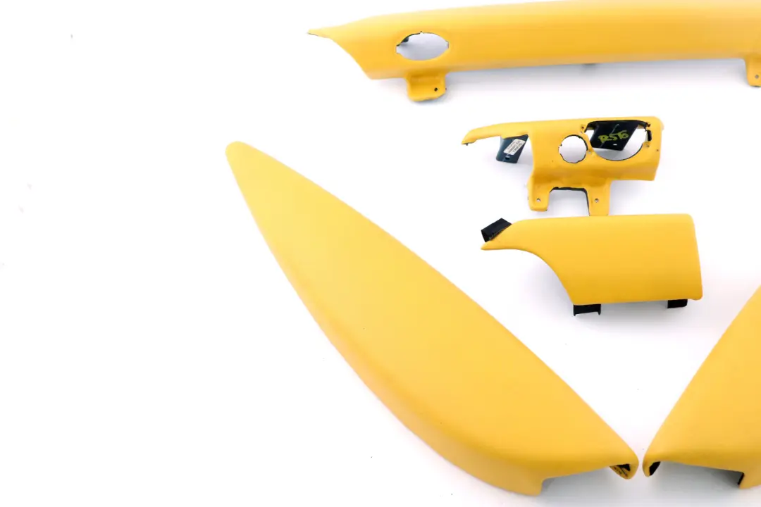 Dashboard Dash Lower Trim Cover Set Mellow Yellow to BMW Mini Cooper One 2 R55 R56 with Part number 2753323 BMW Mini Cooper One 2 R55 R56 Dashboard Dash Lower Trim Cover Set Mellow Yellow - SKU rhd-2753323-2 - Part number 2753323