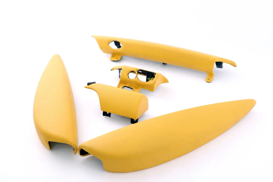 Dashboard Dash Lower Trim Cover Set Mellow Yellow to BMW Mini Cooper One 2 R55 R56 with Part number 2753323 BMW Mini Cooper One 2 R55 R56 Dashboard Dash Lower Trim Cover Set Mellow Yellow - SKU rhd-2753323-2 - Part number 2753323