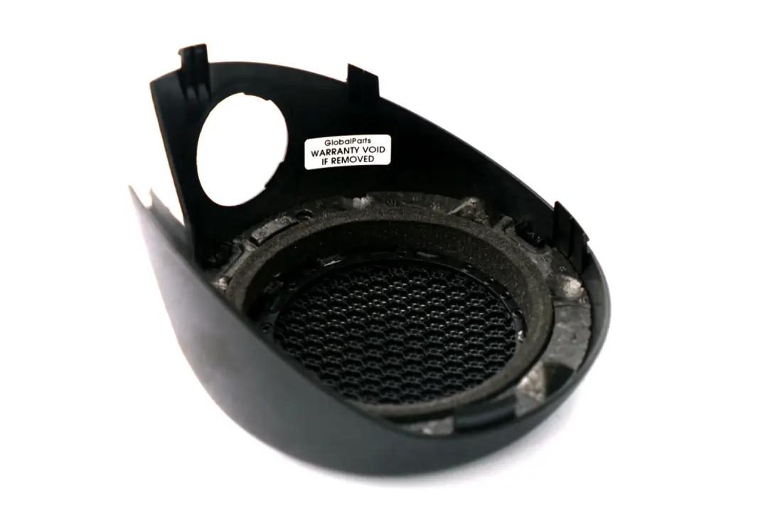 Loudspeaker Right Black Chrome O/S to BMW Mini Cooper R56 R55 R57 Cover with Part number 2756572 BMW Mini Cooper R56 R55 R57 Cover Loudspeaker Right Black Chrome O/S - SKU rhd-2753692-1 - Part number 2756572