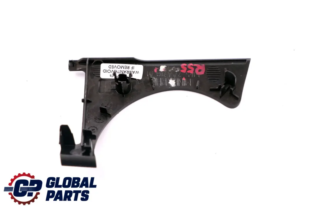 BMW MINI Coope R55 R56 Dashboard Panel Trim Cover Right O/S Black - SKU rhd-2754708 - Part number 2754708