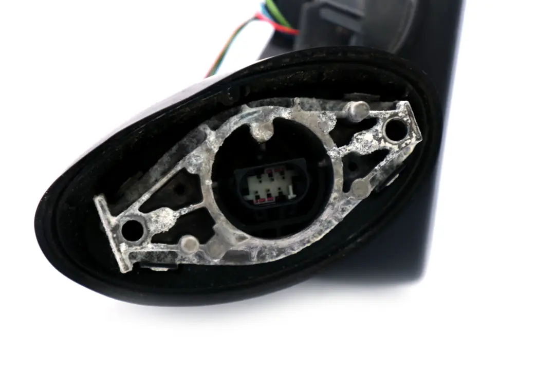 BMW Mini Cooper One 2 R55 R56 N/S Left Side Door Wing Mirror Base 3 Pins - SKU rhd-2755637-3PIN2 - Part number 2755637