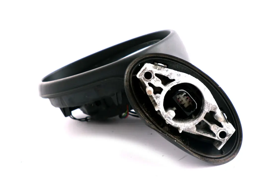 Left N/S Heated Door Wing Mirror Base With Glass to Mini Cooper One R55 R56 with Part number 2755637 Mini Cooper One R55 R56 Left N/S Heated Door Wing Mirror Base With Glass - SKU rhd-2755637-5PIN2 - Part number 2755637