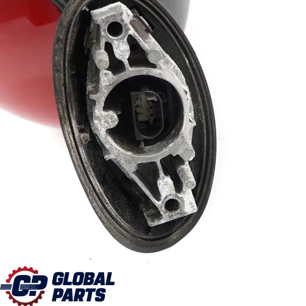 Heated Left Door Wing Mirror N/S Chili Red 851 to BMW Mini Cooper 1 R55 R56 R57 with Part number 2755637 BMW Mini Cooper 1 R55 R56 R57 Heated Left Door Wing Mirror N/S Chili Red 851 - SKU rhd-2755637-CHRED1 - Part number 2755637