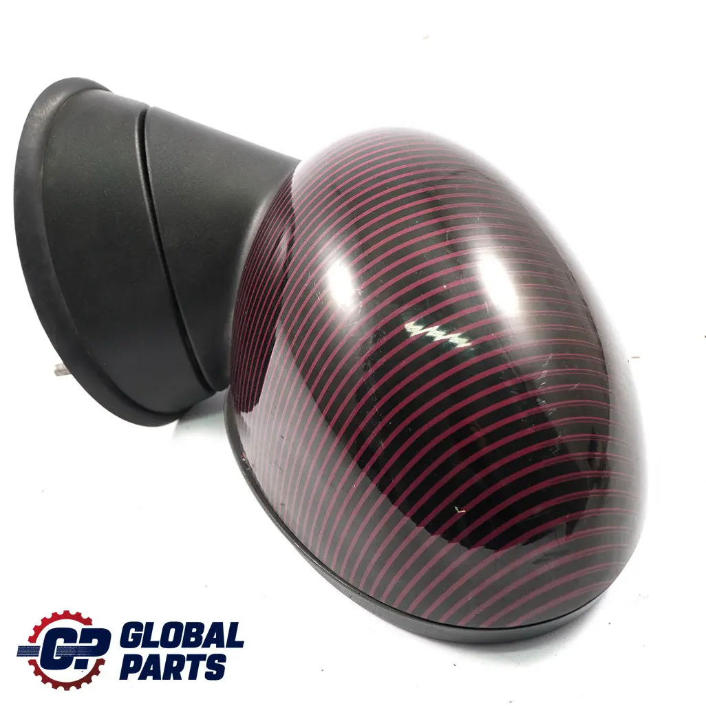Heated Left Door Wing Mirror N/S Hampton Red to BMW Mini Cooper One R55 R56 R57 with Part number 2755637 BMW Mini Cooper One R55 R56 R57 Heated Left Door Wing Mirror N/S Hampton Red - SKU rhd-2755637-HAMPTON - Part number 2755637