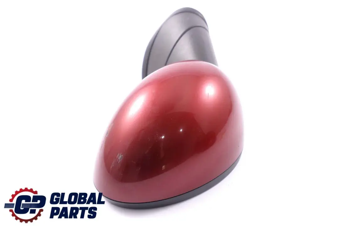 BMW Mini Cooper One R55 R56 R57 Left Door Wing Mirror N/S 3 Pins Nightfire Red - SKU rhd-2755637-NR - Part number 2755637