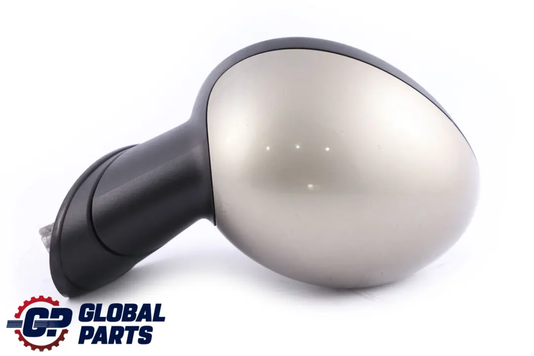 Left Door Wing Mirror N/S Sparkling Silver A60 3 Pins to MINI Cooper 1 R55 R56 R57 with Part number 2755637 MINI Cooper 1 R55 R56 R57 Left Door Wing Mirror N/S Sparkling Silver A60 3 Pins - SKU rhd-2755637-SS1 - Part number 2755637