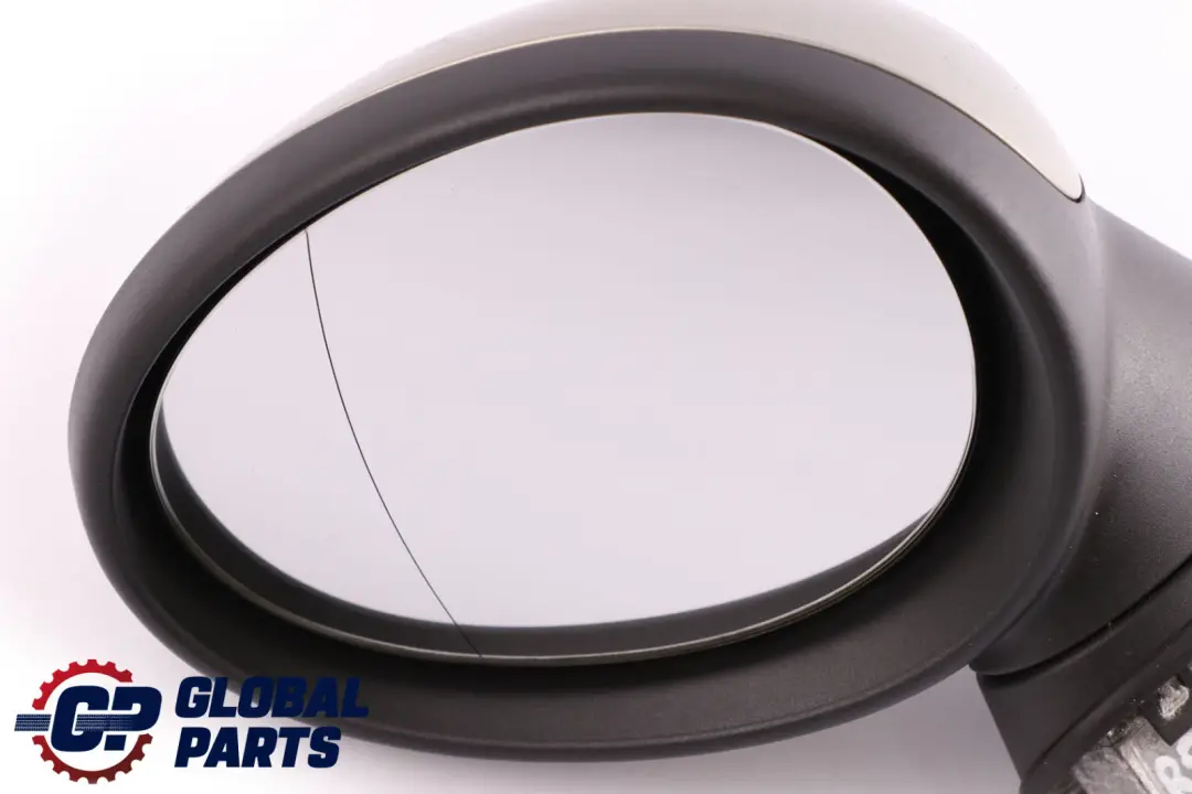 Left Door Wing Mirror N/S Sparkling Silver A60 3 Pins to MINI Cooper 1 R55 R56 R57 with Part number 2755637 MINI Cooper 1 R55 R56 R57 Left Door Wing Mirror N/S Sparkling Silver A60 3 Pins - SKU rhd-2755637-SS1 - Part number 2755637