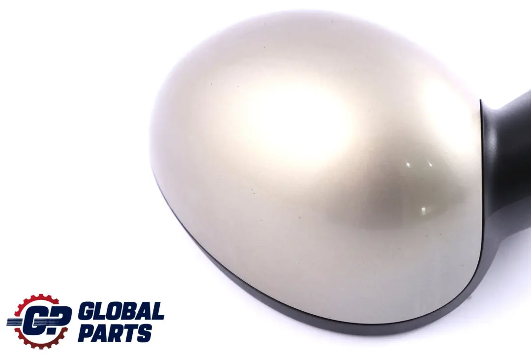 Left Door Wing Mirror N/S Sparkling Silver A60 3 Pins to MINI Cooper 1 R55 R56 R57 with Part number 2755637 MINI Cooper 1 R55 R56 R57 Left Door Wing Mirror N/S Sparkling Silver A60 3 Pins - SKU rhd-2755637-SS1 - Part number 2755637