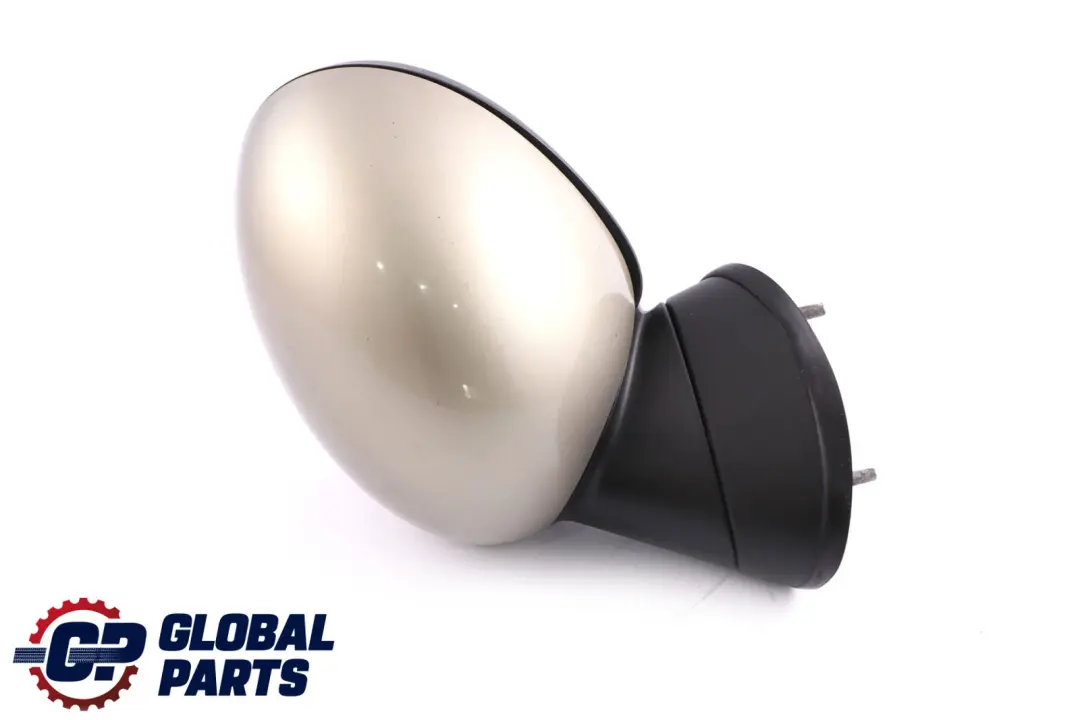 Left Door Wing Mirror N/S Sparkling Silver A60 3 Pins to MINI Cooper 1 R55 R56 R57 with Part number 2755637 MINI Cooper 1 R55 R56 R57 Left Door Wing Mirror N/S Sparkling Silver A60 3 Pins - SKU rhd-2755637-SS1 - Part number 2755637