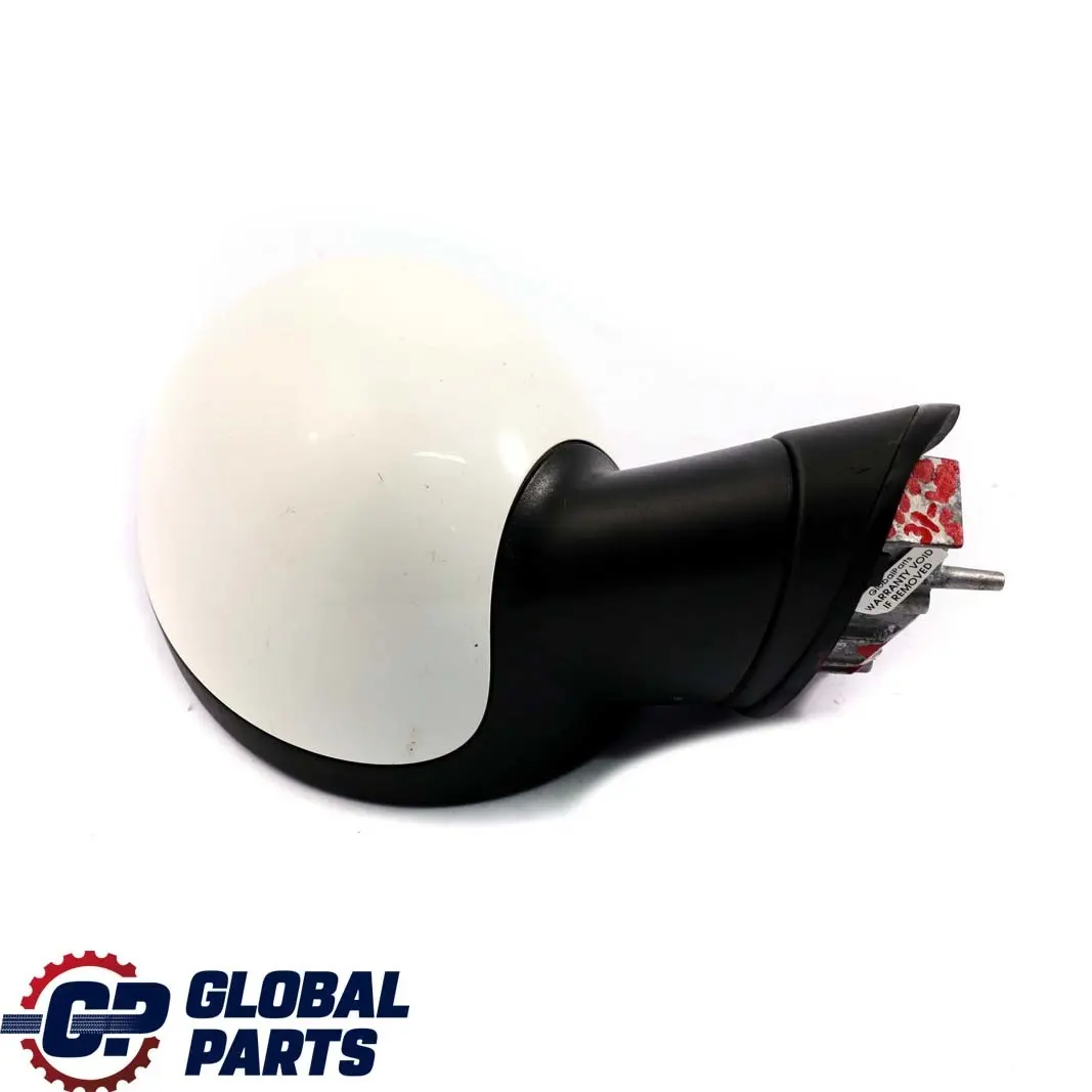 Left Passenger Door Wing Mirror N/S White 3 Pins to Mini Cooper One 5 R55 R56 with Part number 2755637 Mini Cooper One 5 R55 R56 Left Passenger Door Wing Mirror N/S White 3 Pins - SKU rhd-2755637-WHI5 - Part number 2755637