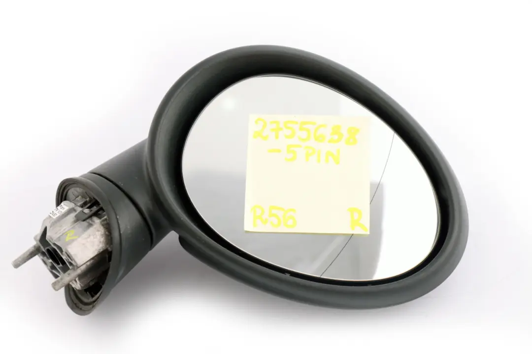 Right Driver Side O/S Door Wing Mirror Base 5 Pins to Mini Cooper One R55 R56 with Part number 2755638 Mini Cooper One R55 R56 Right Driver Side O/S Door Wing Mirror Base 5 Pins - SKU rhd-2755638-5PIN - Part number 2755638