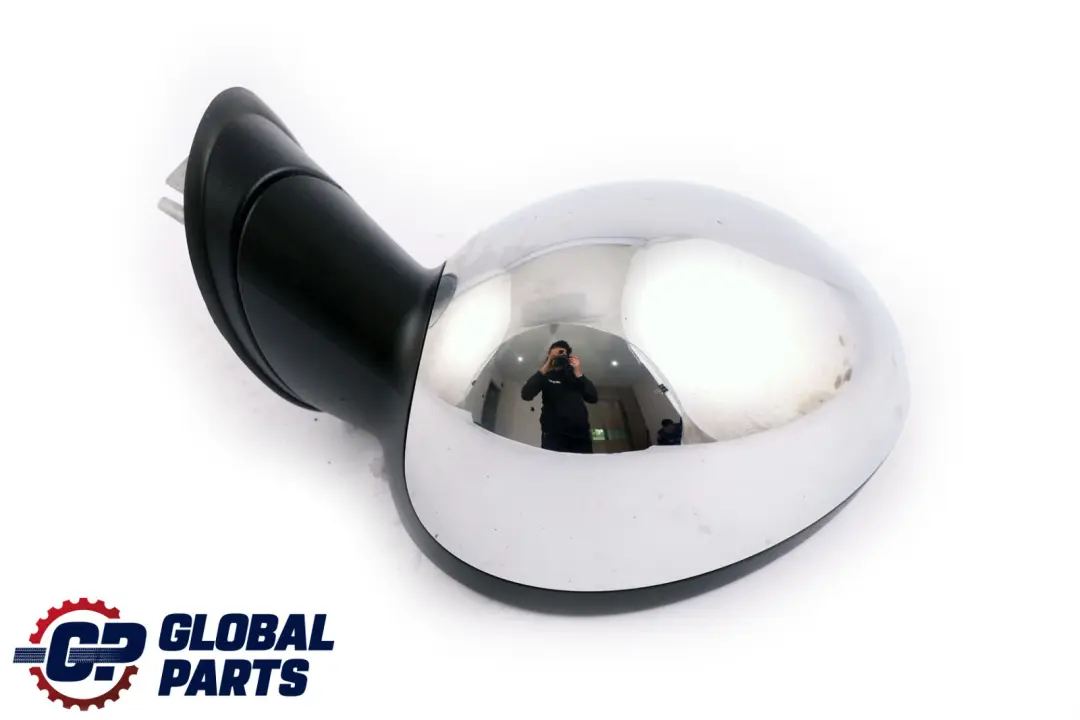 Right Driver's Door Wing Mirror O/S Chrome to BMW Mini Cooper One 4 R55 R56 R57 with Part number 2755638 BMW Mini Cooper One 4 R55 R56 R57 Right Driver's Door Wing Mirror O/S Chrome - SKU rhd-2755638-CHR4 - Part number 2755638
