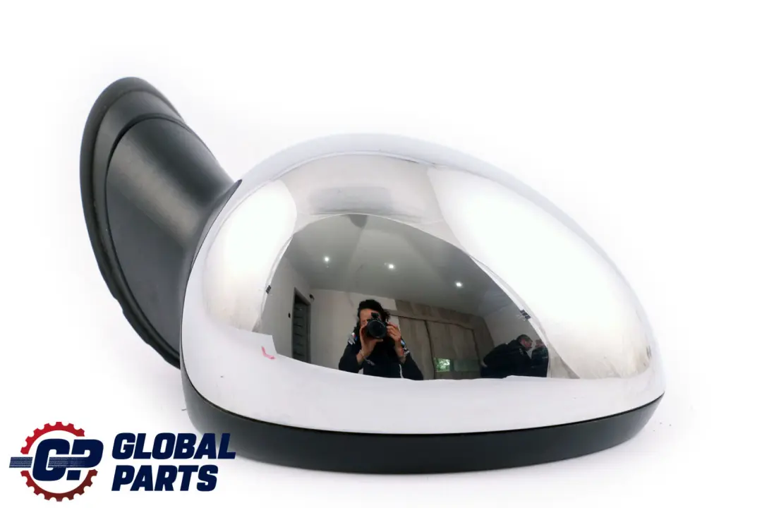 Mini Cooper One R55 R56 R57 Right Driver's Door Wing Mirror 3 Pin O/S Chrome - SKU RHD-2755638-CHR5 - Part number 2755638