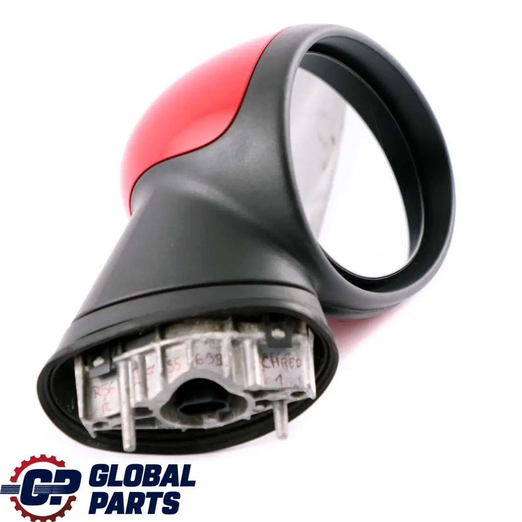 Right Door Wing Mirror O/S Chili Red 851 to BMW Mini Cooper One R55 R56 R57 with Part number 2755638 BMW Mini Cooper One R55 R56 R57 Right Door Wing Mirror O/S Chili Red 851 - SKU rhd-2755638-CHRED1 - Part number 2755638