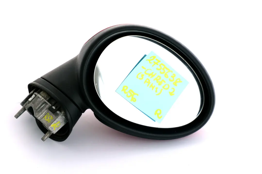 BMW Mini Cooper One 2 R55 R56 R57 R58 Right Door Wing Mirror O/S Chili Red 851 - SKU rhd-2755638-CHRED2 - Part number 2755638