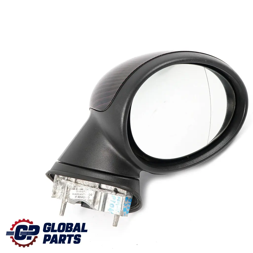 Heated Right Door Wing Mirror O/S Hampton Red to BMW Mini Cooper R55 R56 with Part number 2755638 BMW Mini Cooper R55 R56 Heated Right Door Wing Mirror O/S Hampton Red - SKU rhd-2755638-HAMPTON - Part number 2755638