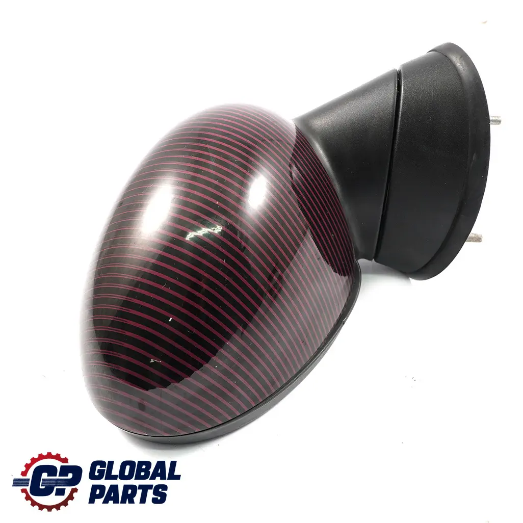Heated Right Door Wing Mirror O/S Hampton Red to BMW Mini Cooper R55 R56 with Part number 2755638 BMW Mini Cooper R55 R56 Heated Right Door Wing Mirror O/S Hampton Red - SKU rhd-2755638-HAMPTON - Part number 2755638