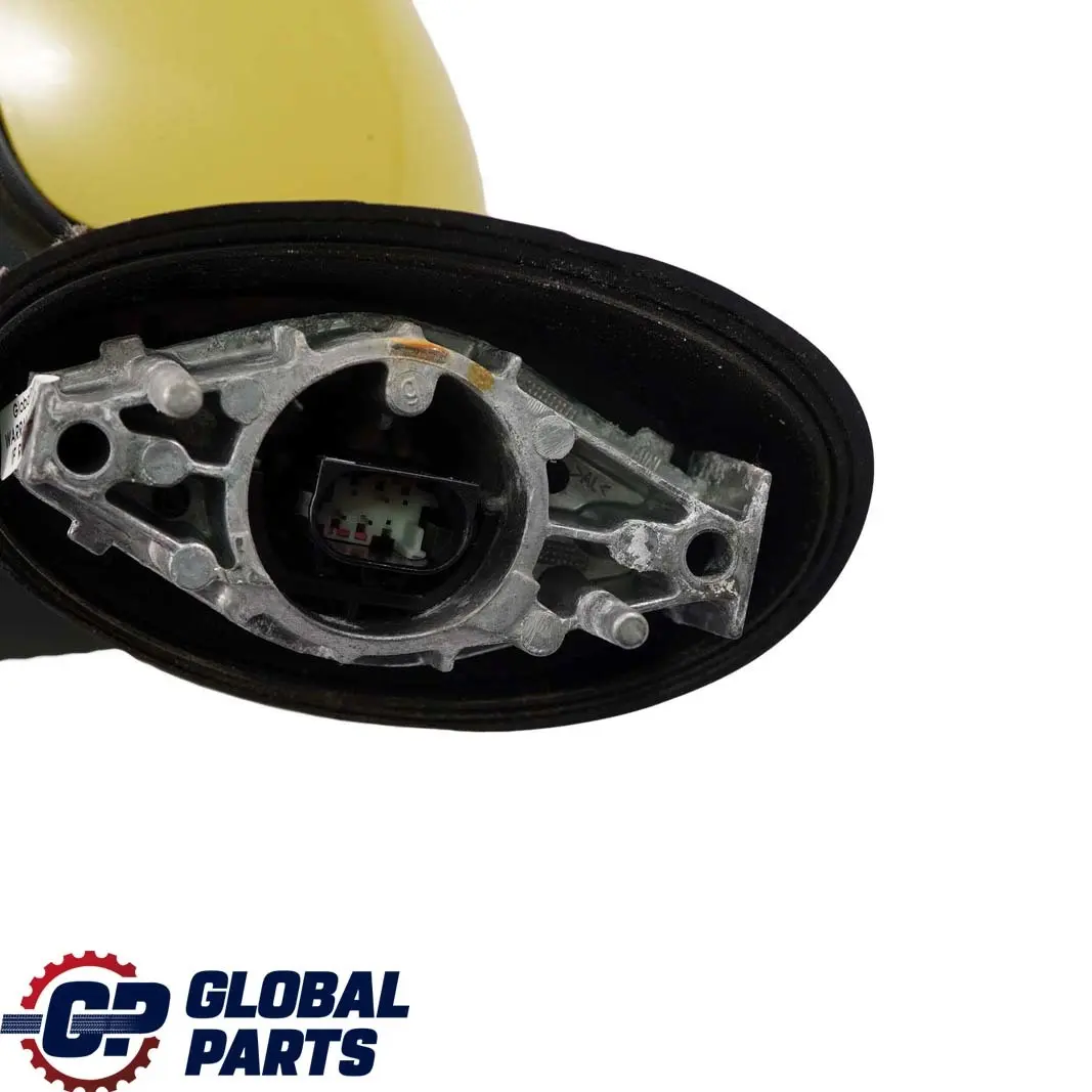BMW Mini Cooper R55 R56 Right Door Wing Mirror O/S Interchange Yellow A95 - SKU rhd-2755638-INTER - Part number 2755638