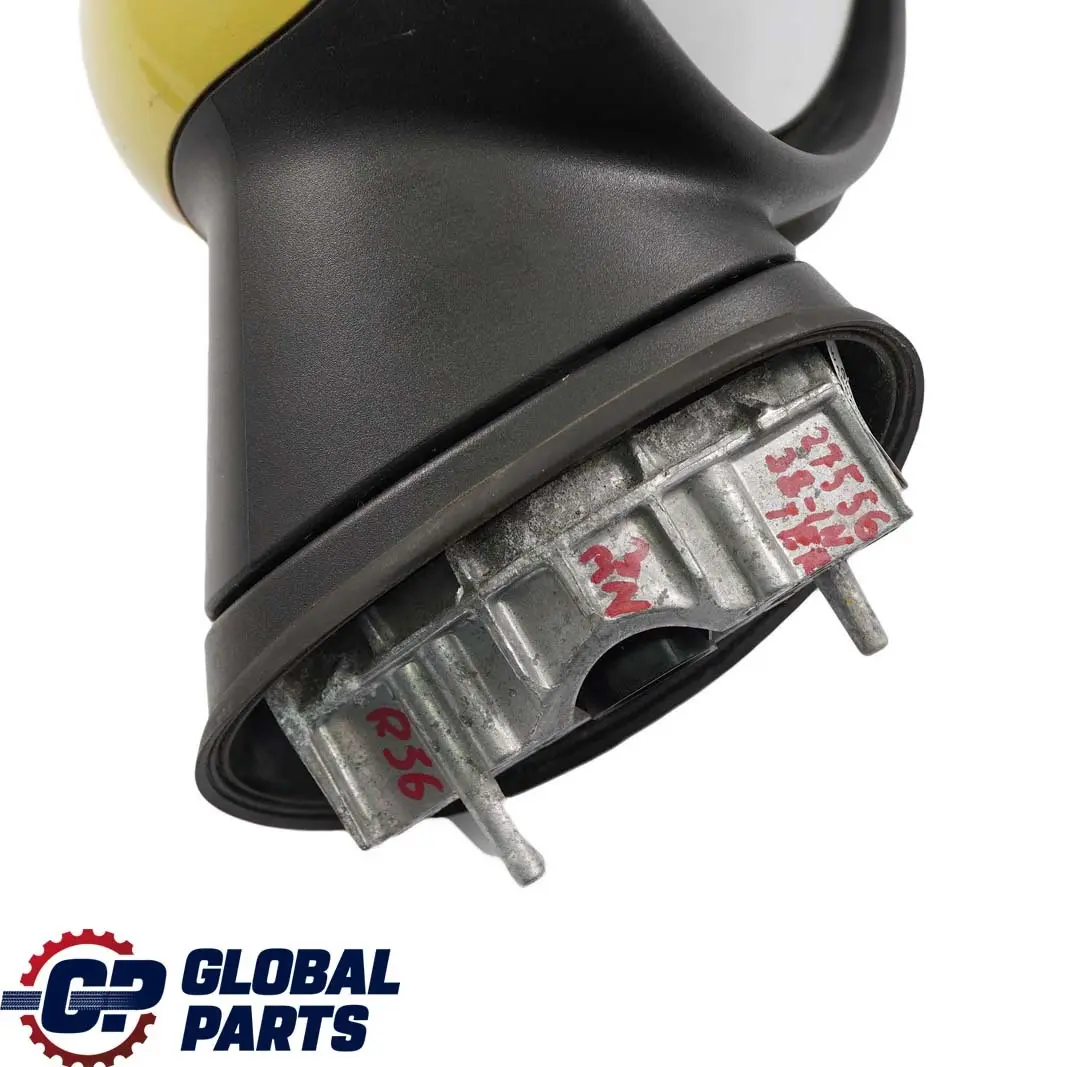 BMW Mini Cooper R55 R56 Right Door Wing Mirror O/S Interchange Yellow A95 - SKU rhd-2755638-INTER - Part number 2755638