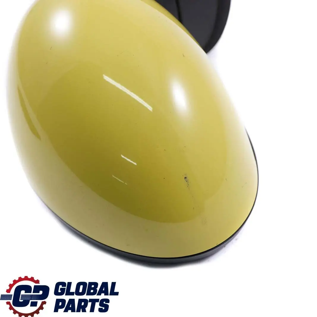 BMW Mini Cooper R55 R56 Right Door Wing Mirror O/S Interchange Yellow A95 - SKU rhd-2755638-INTER - Part number 2755638
