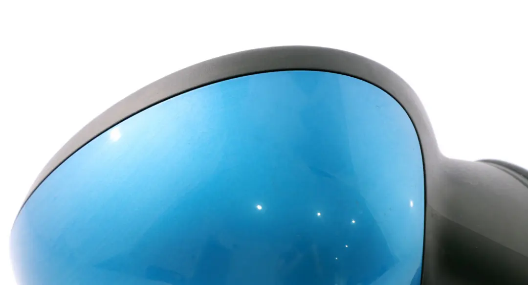 BMW Mini Cooper R55 R56 R57 Right Door Wing Mirror O/S Laser Blue Metallic A59 - SKU rhd-2755638-LAB - Part number 2755638