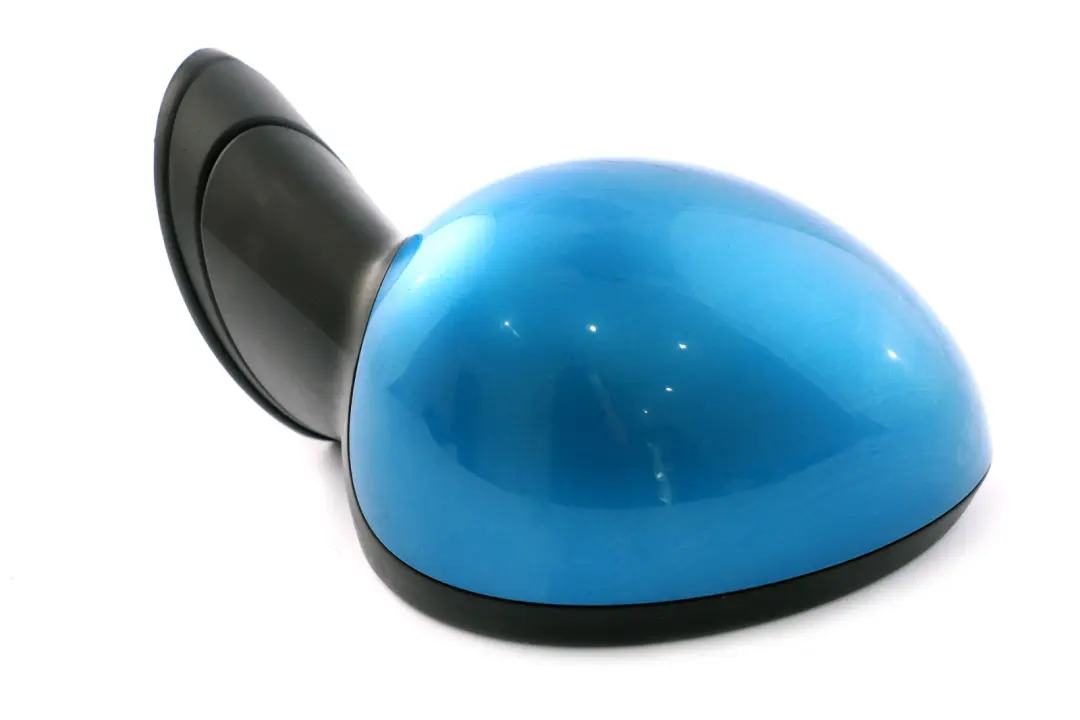 Right Door Wing Mirror O/S Laser Blue Metallic A59 to BMW Mini Cooper R55 R56 R57 with Part number 2755638 BMW Mini Cooper R55 R56 R57 Right Door Wing Mirror O/S Laser Blue Metallic A59 - SKU rhd-2755638-LAB - Part number 2755638