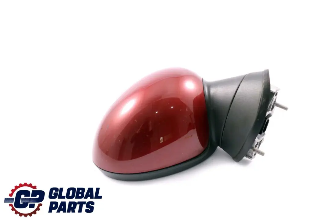 BMW Mini Cooper R55 R56 Right Driver Door Wing Mirror O/S 3 Pins Nightfire Red - SKU rhd-2755638-NR - Part number 2755638