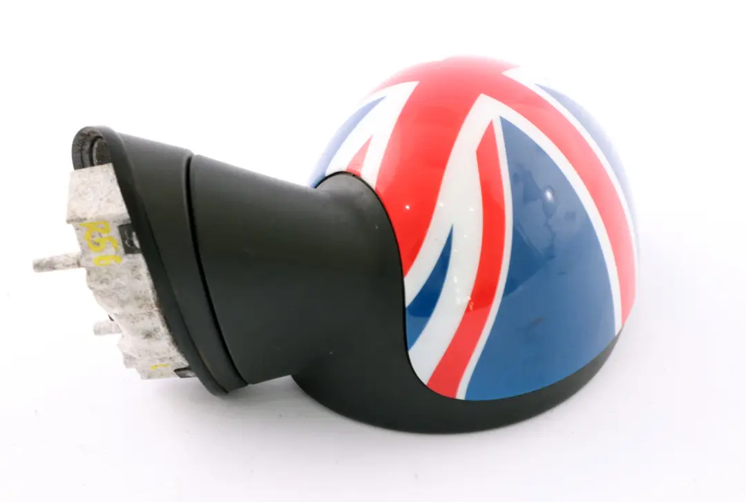 Right Door Wing Mirror O/S Union Jack 3 Pins to BMW Mini Cooper One R55 R56 with Part number 2755638 BMW Mini Cooper One R55 R56 Right Door Wing Mirror O/S Union Jack 3 Pins - SKU rhd-2755638-UK - Part number 2755638