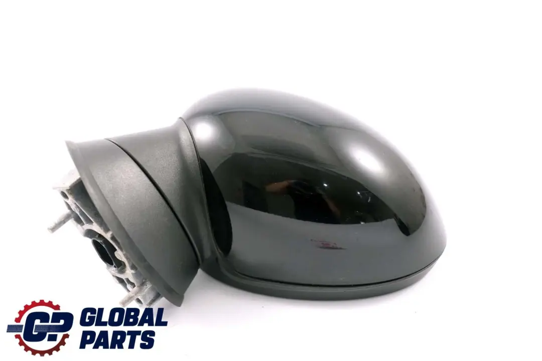 BMW Mini Cooper One 2 R55 R56 Left Door Wing Mirror Power Fold N/S Black 7 Pins - SKU rhd-2755641-BLK2 - Part number 2755641