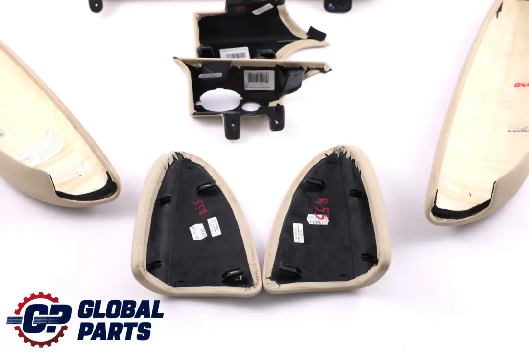 Dashboard Dash Armrest Lower Trim Cover Set Cream White to Mini Clubman R55 with Part number 2755969 Mini Clubman R55 Dashboard Dash Armrest Lower Trim Cover Set Cream White - SKU rhd-2755969-1 - Part number 2755969