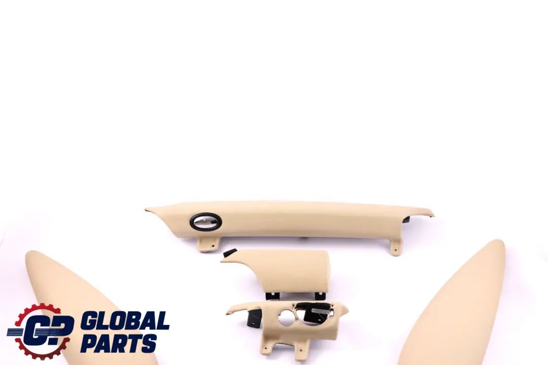 Dashboard Dash Armrest Lower Trim Cover Set Cream White to Mini Clubman R55 with Part number 2755969 Mini Clubman R55 Dashboard Dash Armrest Lower Trim Cover Set Cream White - SKU rhd-2755969-1 - Part number 2755969