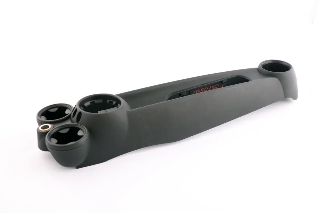 Centre Console Silver Trim Cup Holder Carbon Black to BMW Mini Cooper One R55 R56 with Part number BMW Mini Cooper One R55 R56 Centre Console Silver Trim Cup Holder Carbon Black - SKU rhd-2756156-1 - Part number