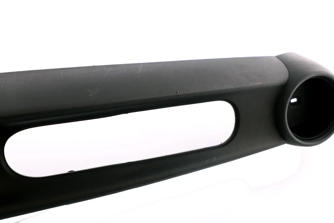 BMW Mini Cooper One R55 R56 Centre Console Silver Trim Cup Holder Carbon Black - SKU rhd-2756156-1 - Part number 