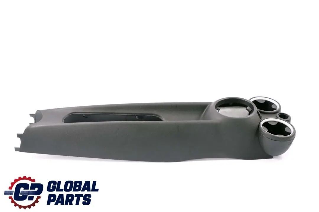 BMW Mini Cooper One R55 R56 Centre Console Silver Trim Cup Holder Carbon Black - SKU 2756156 - Part number 51162756156
