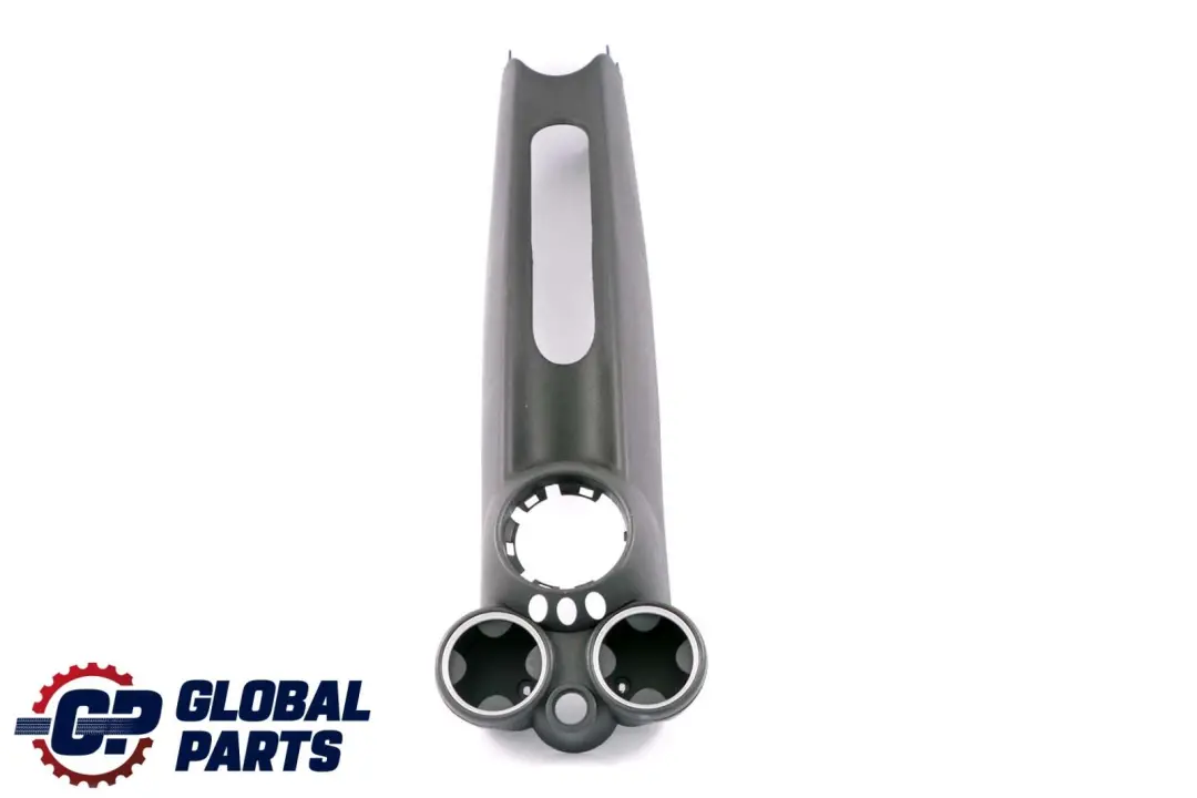 Centre Console Silver Trim Cup Holder Carbon Black to BMW Mini Cooper One R55 R56 with Part number 51162756156 BMW Mini Cooper One R55 R56 Centre Console Silver Trim Cup Holder Carbon Black - SKU 2756156 - Part number 51162756156