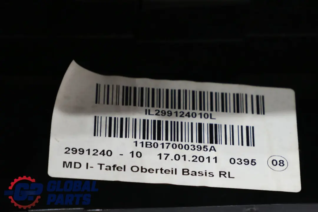 Trim Panel Dashboard Dash Instrument Panel Black to BMW X1 Series E84 with Part number 2991240 BMW X1 Series E84 Trim Panel Dashboard Dash Instrument Panel Black - SKU rhd-2991240 - Part number 2991240