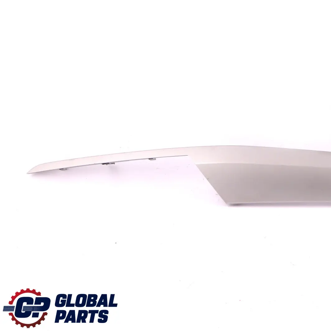 Decor Strip Trim Dashboard Console Cover Satinsilber Silver to BMW X1 E84 with Part number 2991702 BMW X1 E84 Decor Strip Trim Dashboard Console Cover Satinsilber Silver - SKU rhd-2991702 - Part number 2991702