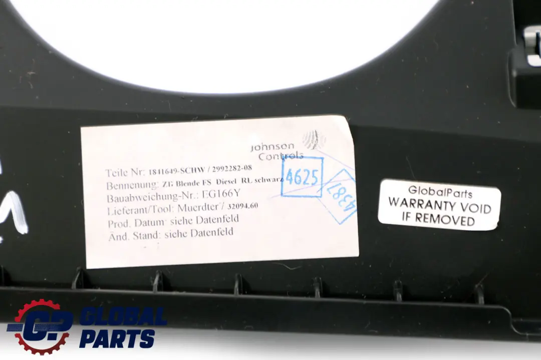 BMW X1 Series E84 Trim Panel Instrument Panel Driverside Bottom Black - SKU rhd-2992282 - Part number 2992282