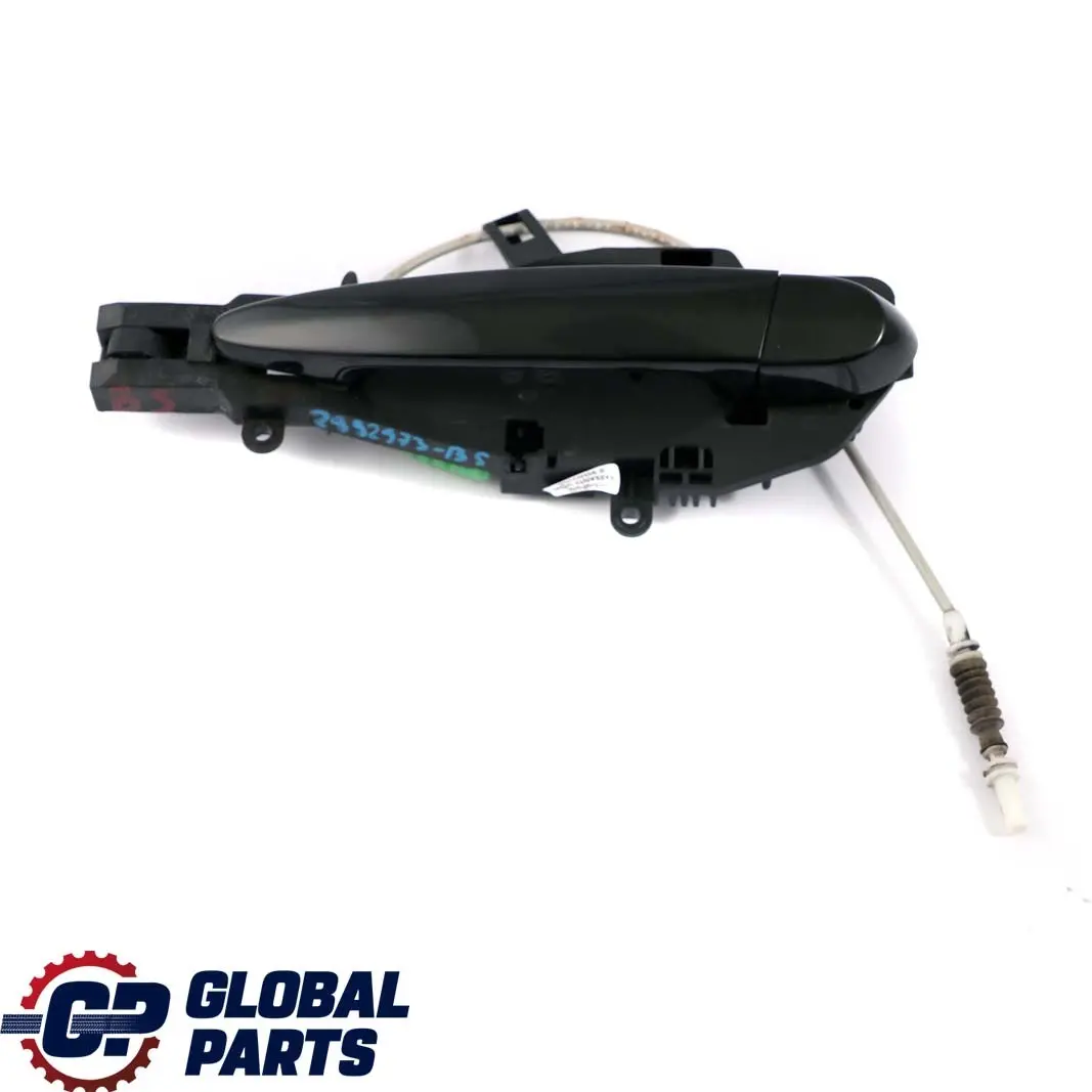 Front Left Outside Door Grab Handle N/S Black Sapphire Metallic 475 to BMW X1 E84 with Part number 2992973 BMW X1 E84 Front Left Outside Door Grab Handle N/S Black Sapphire Metallic 475 - SKU rhd-2992973-BS - Part number 2992973