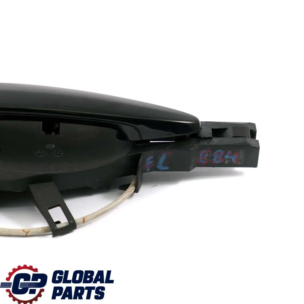 Front Left Outside Door Grab Handle N/S Black Sapphire Metallic 475 to BMW X1 E84 with Part number 2992973 BMW X1 E84 Front Left Outside Door Grab Handle N/S Black Sapphire Metallic 475 - SKU rhd-2992973-BS - Part number 2992973
